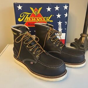 THOROGOOD (804-3600) 1957 Series 6" Steel-Toe Work Boots / Size 13